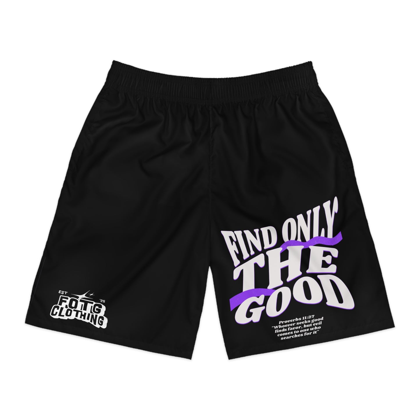 Proverbs 11:27 Jogger Shorts