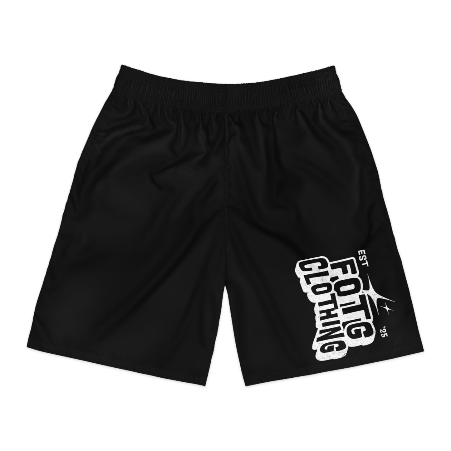 Black FOTG jogger shorts
