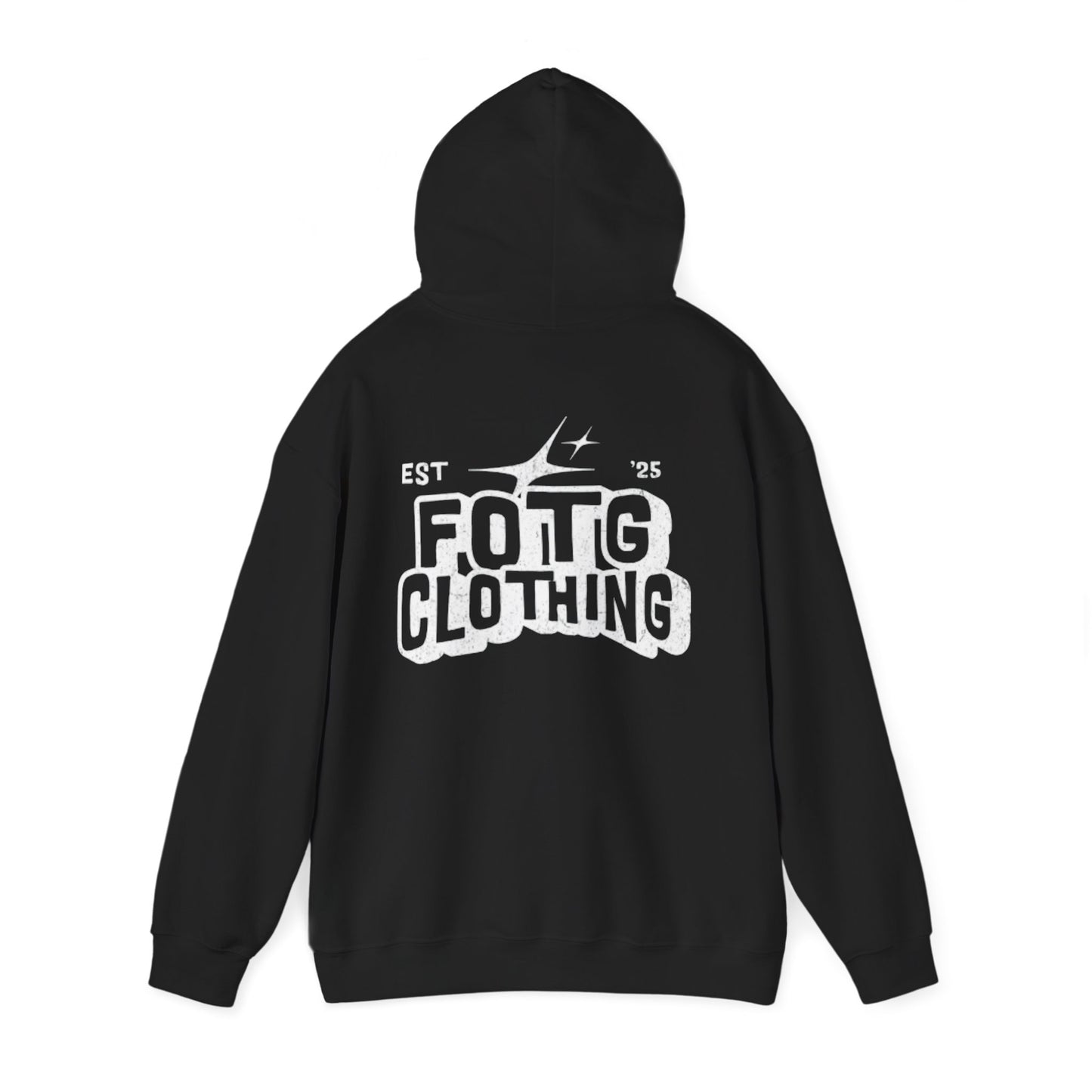 FOTG Orange and White Hoodie