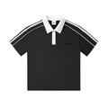 Black and White Polo Shirt