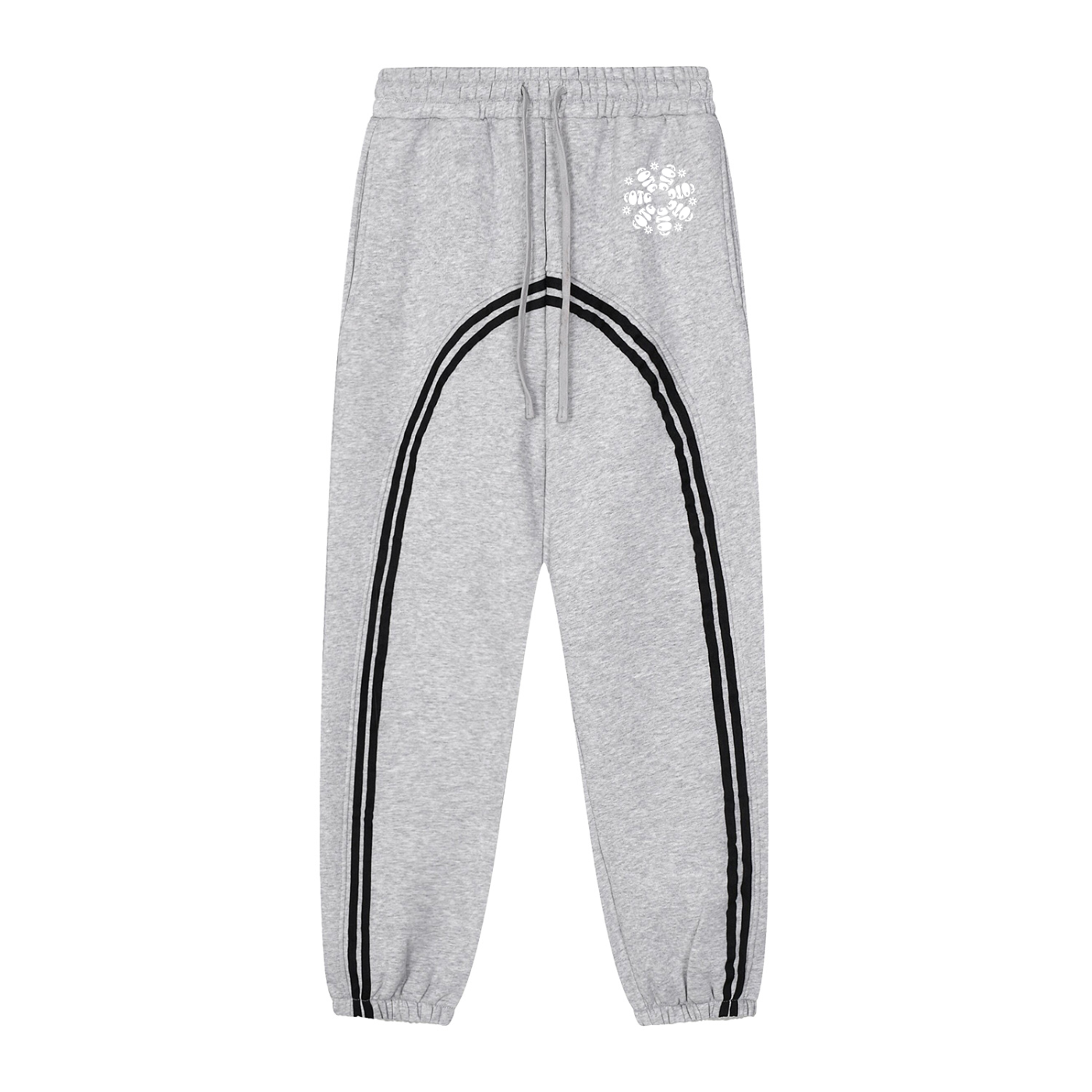 Striped Flower Pants