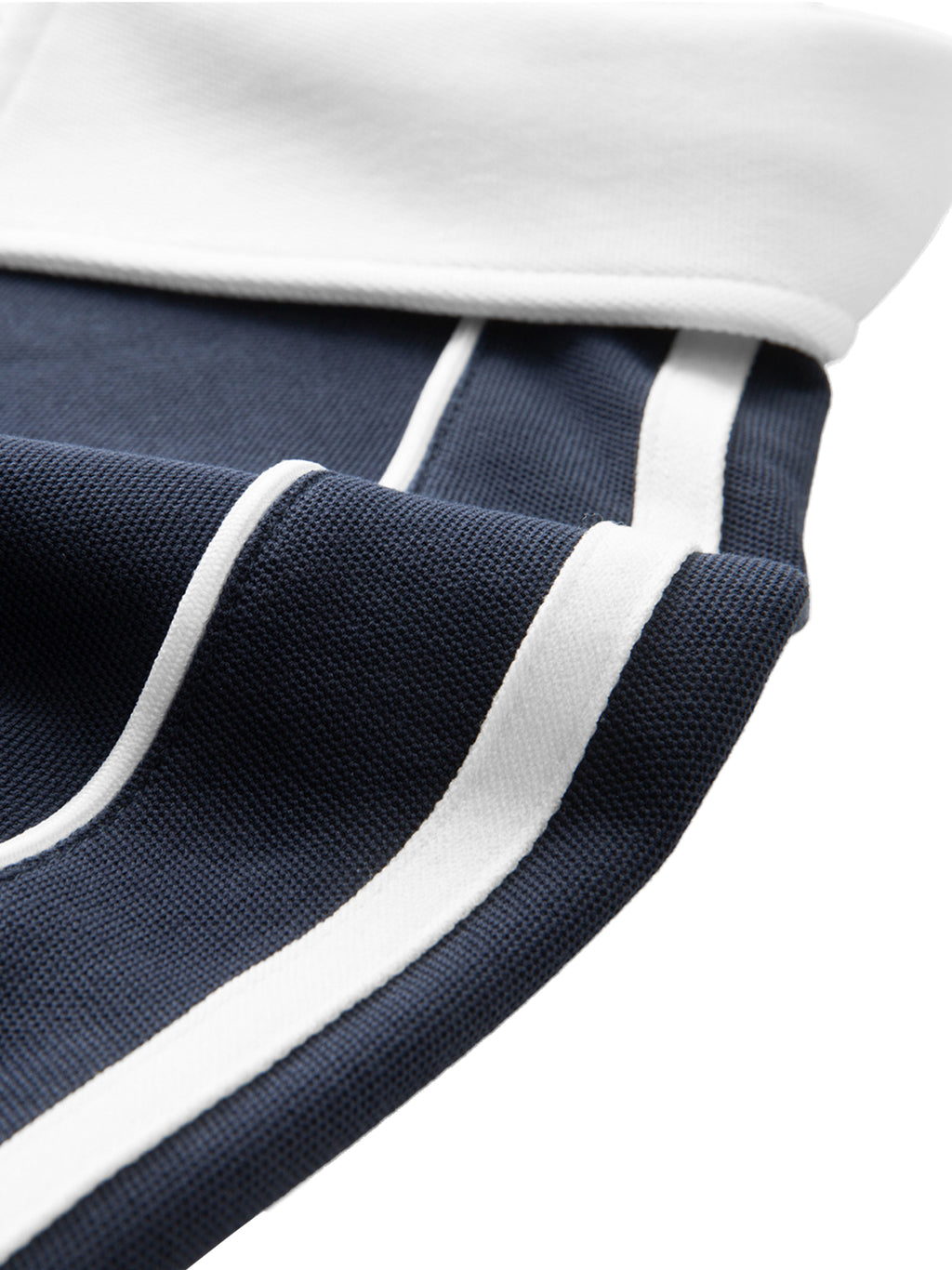 Black and White Polo Shirt