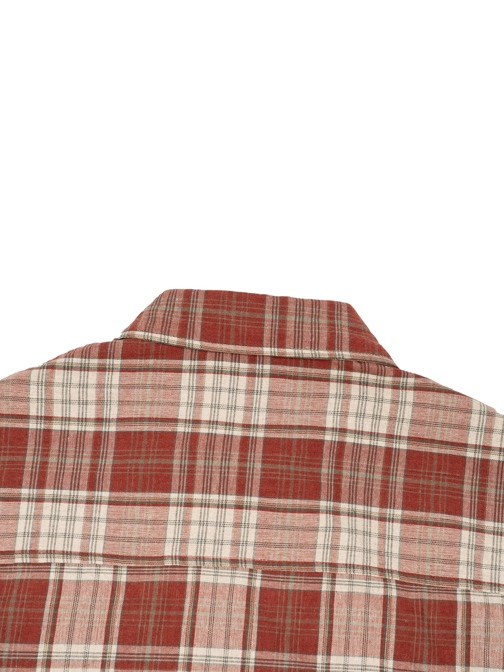 Boxy Unisex Plaid Short Sleeve